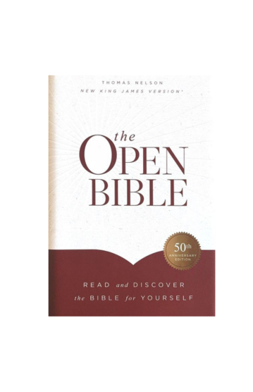 The Open Bible: Read and Discover the Bible by Thomas Nelson