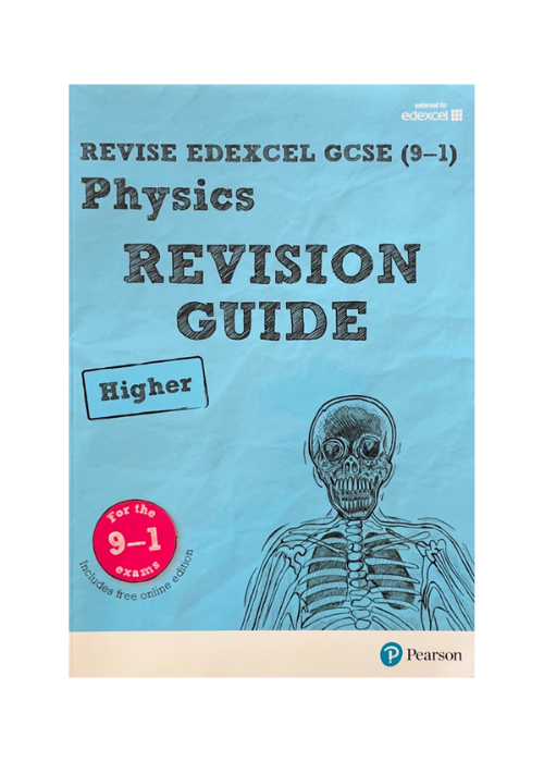 "Pearson Revise Edexcel GCSE Physics Higher Revision Guide"